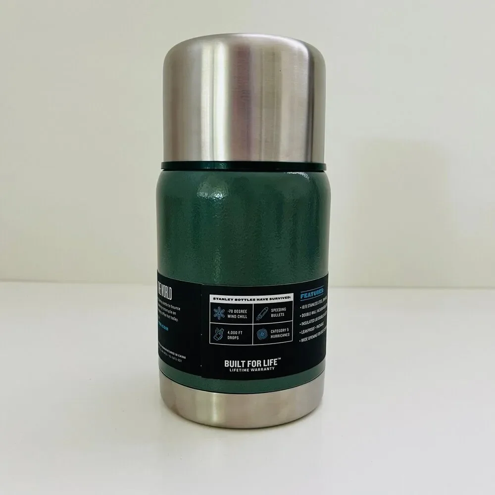 STANLEY Adventure Series Hammerton Green Stainless Steel 24 oz Vacuum Food Jar - Picture 2 of 6
